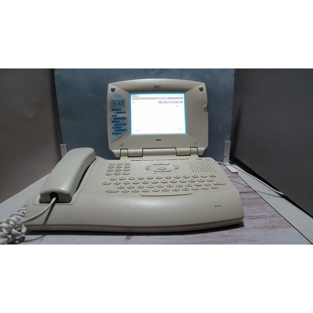 Vintage Uniden AXIS "The Family Home Organizer" Screen Phone - Fully Functional!
